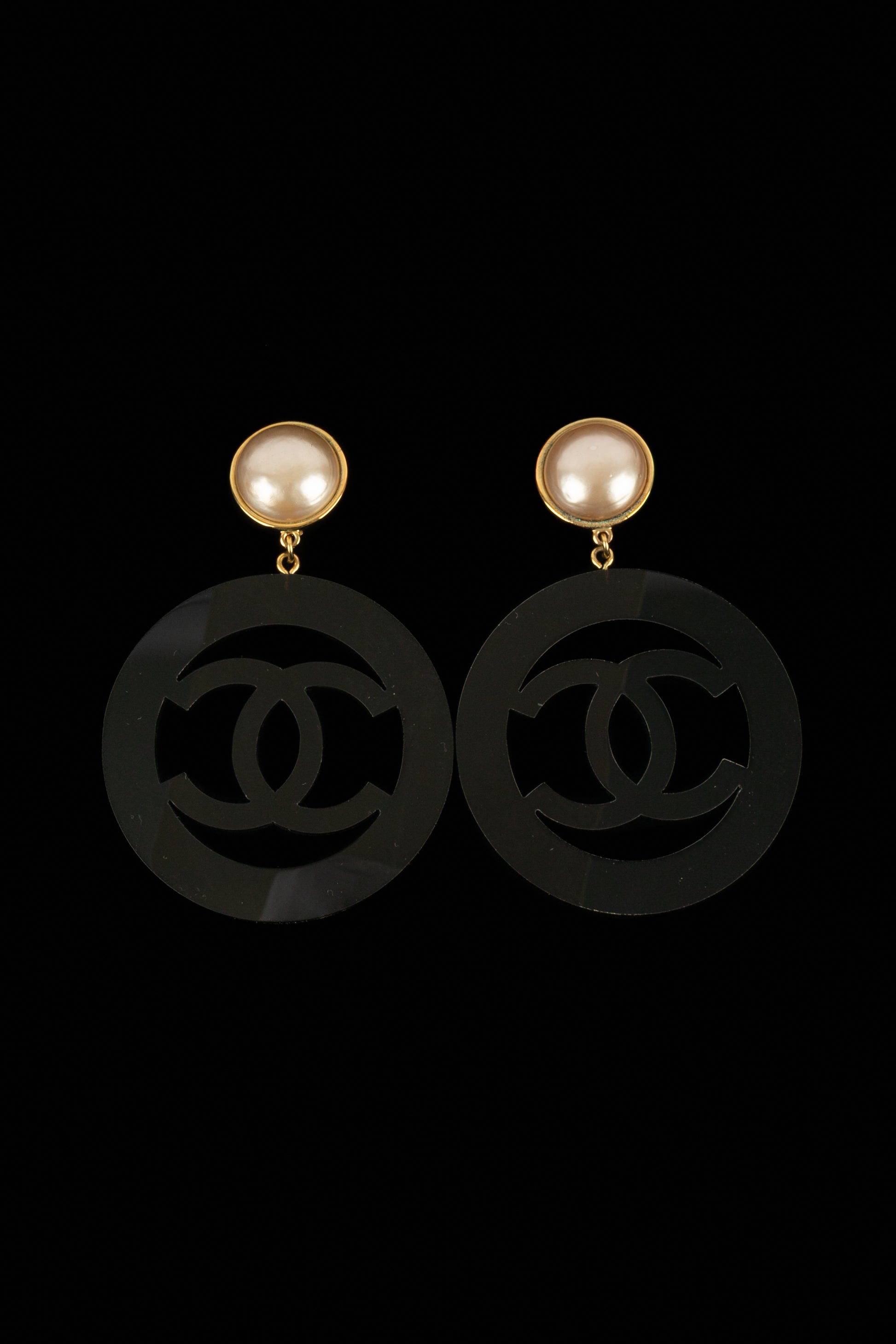 Boucles d'oreilles cc Chanel