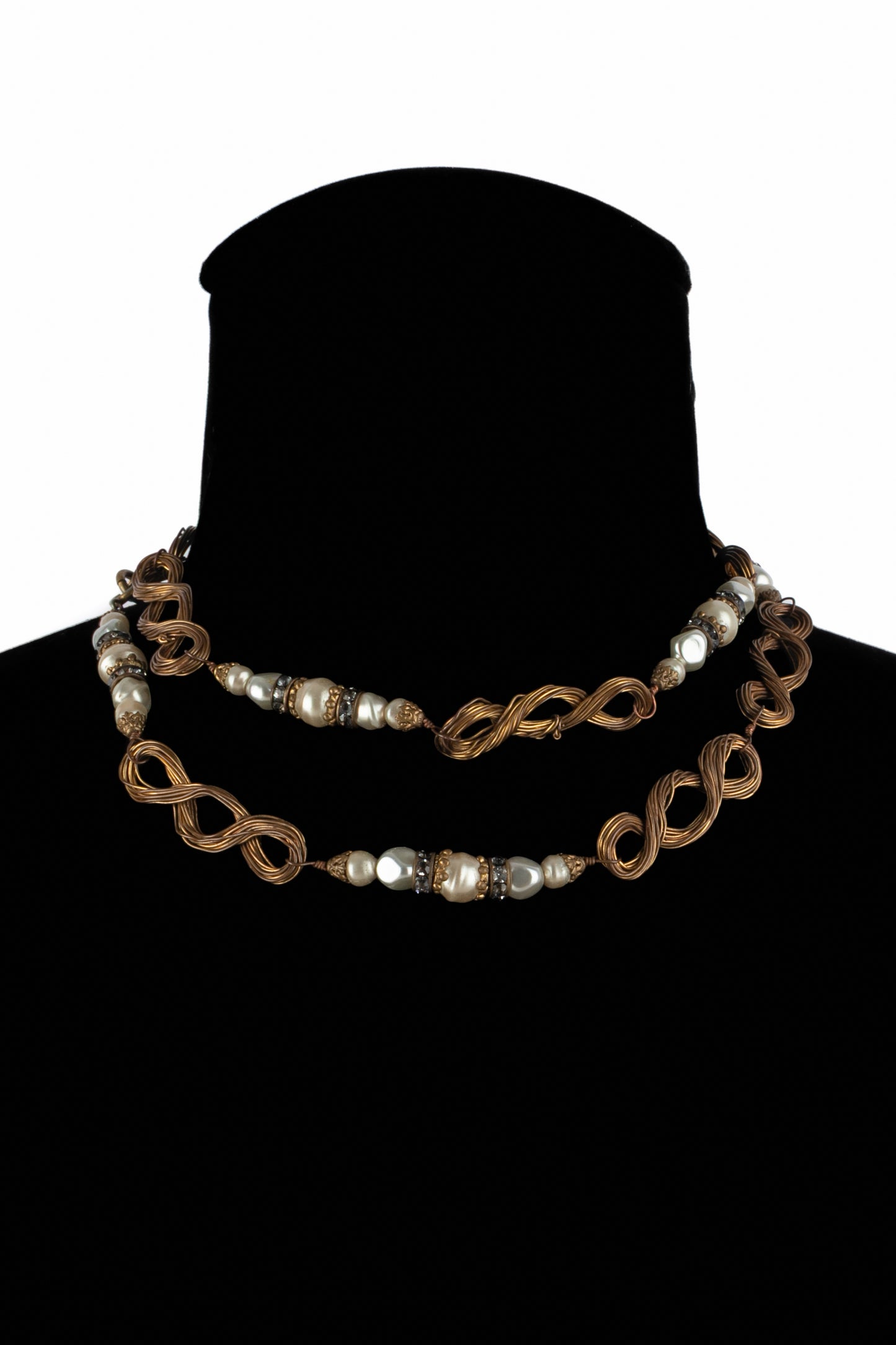 Collier sautoir Chanel 1960's