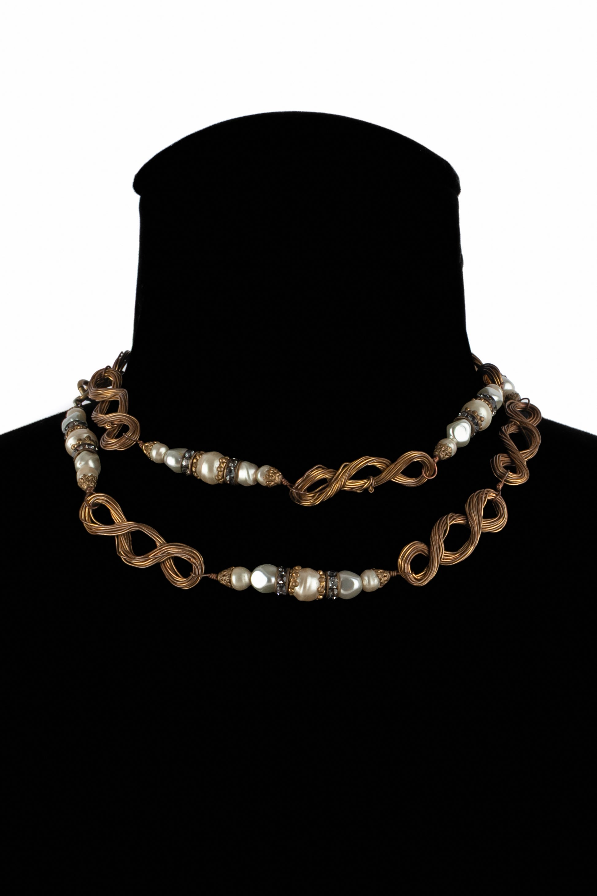 Collier sautoir Chanel 1960's