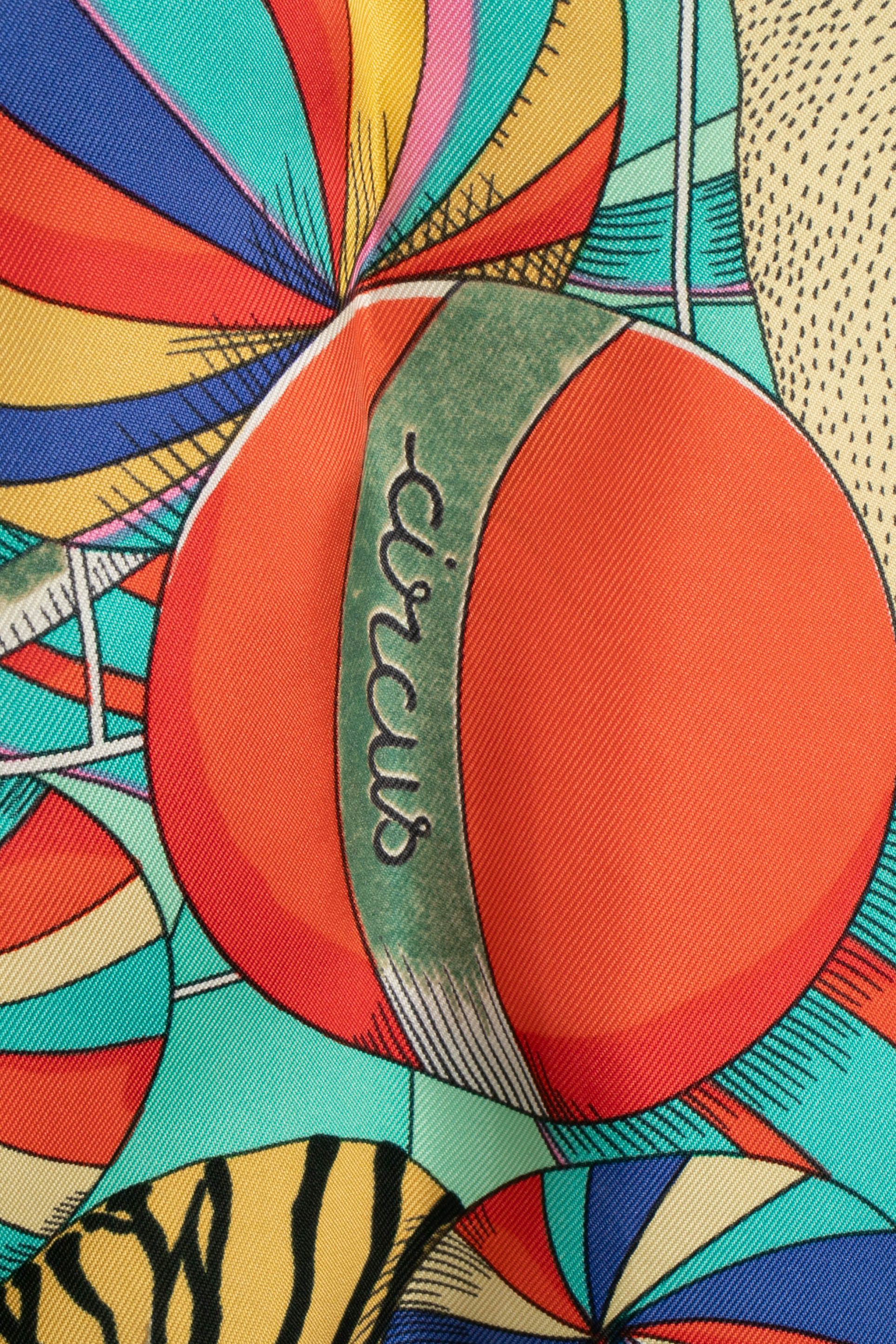 Foulard / carré Hermès "Circus"
