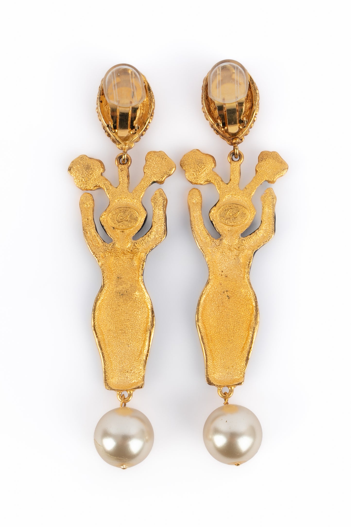 Boucles d'oreilles Christian Lacroix Eté 1994