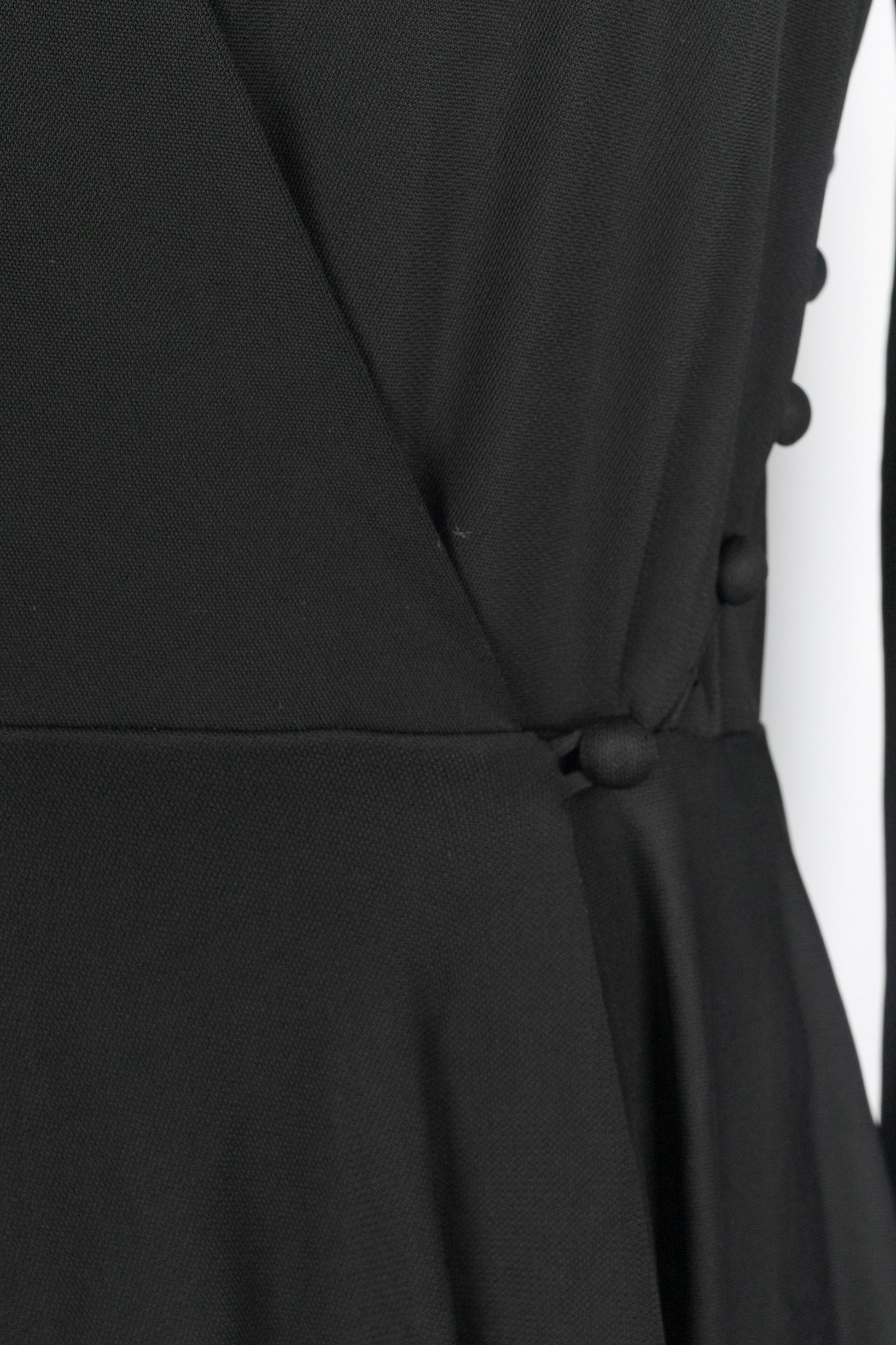 Longue robe noire Cavalli