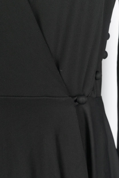 Longue robe noire Cavalli