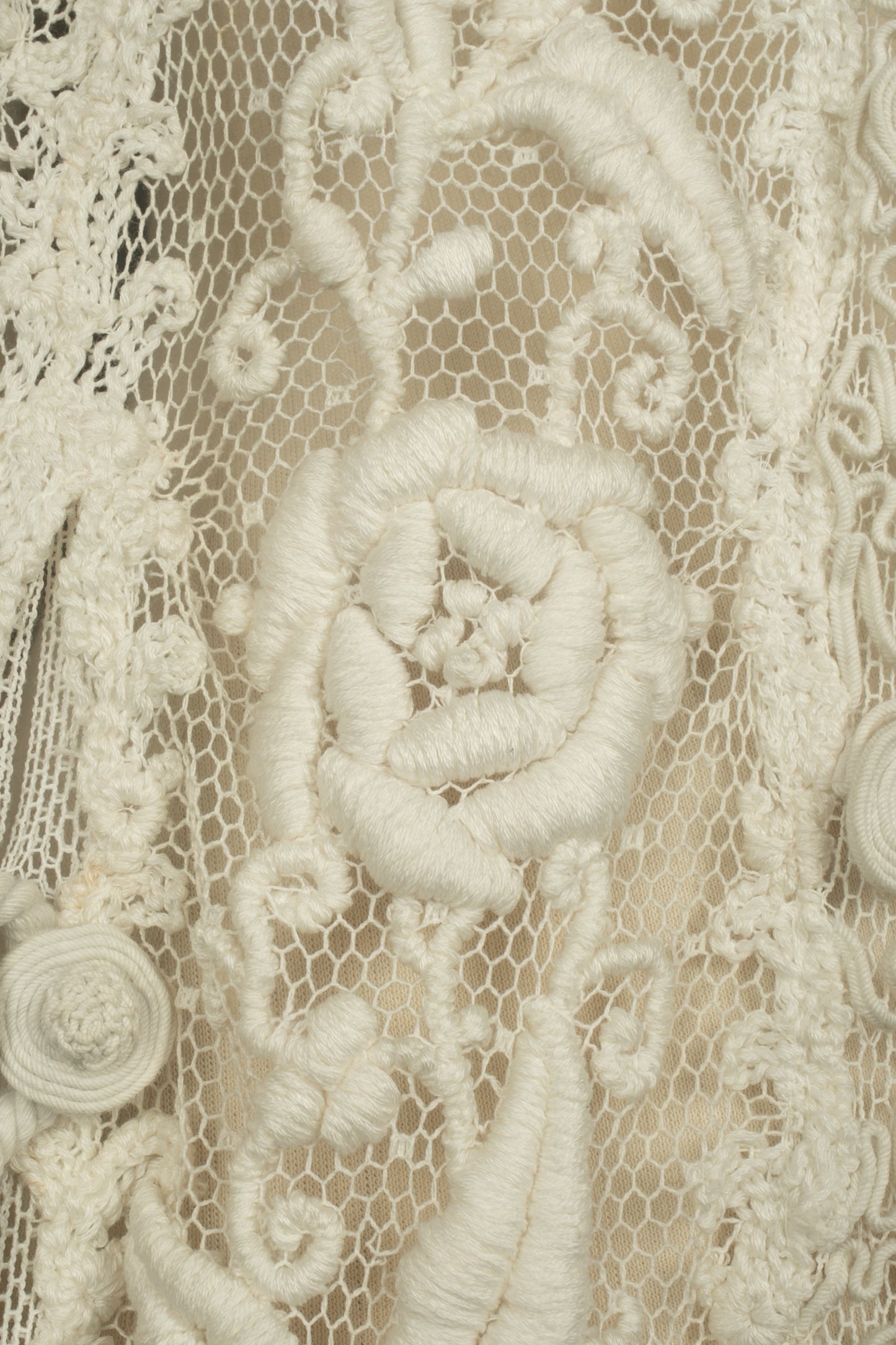 Gilet ancien en crochet