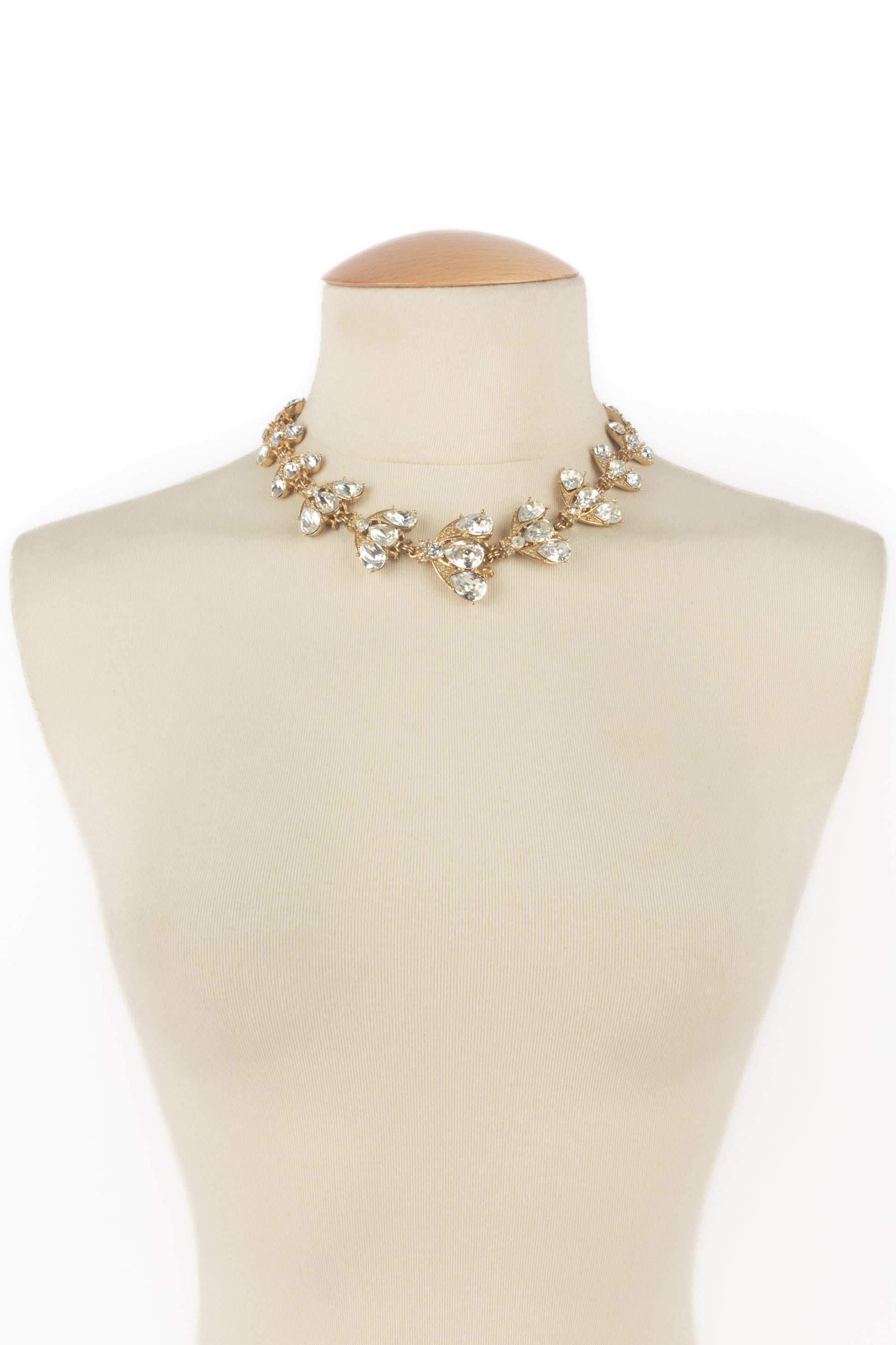 Collier abeilles Dior