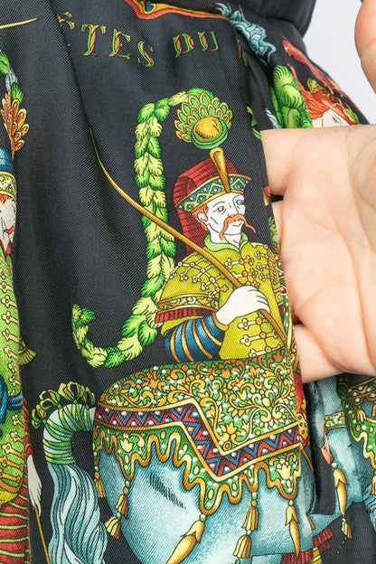 Parka "Les Fêtes Du Roi Soleil" Hermès