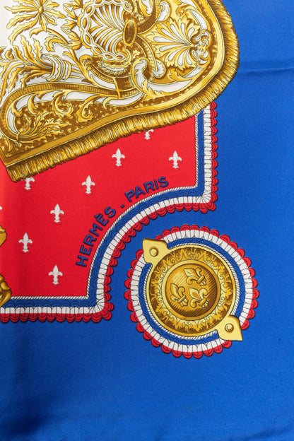 Foulard / carré "Selle à housse" Hermès