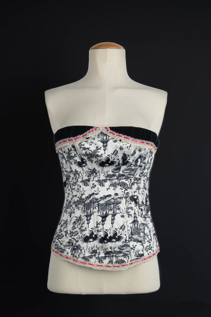 Haut bustier Christian Lacroix 2000's
