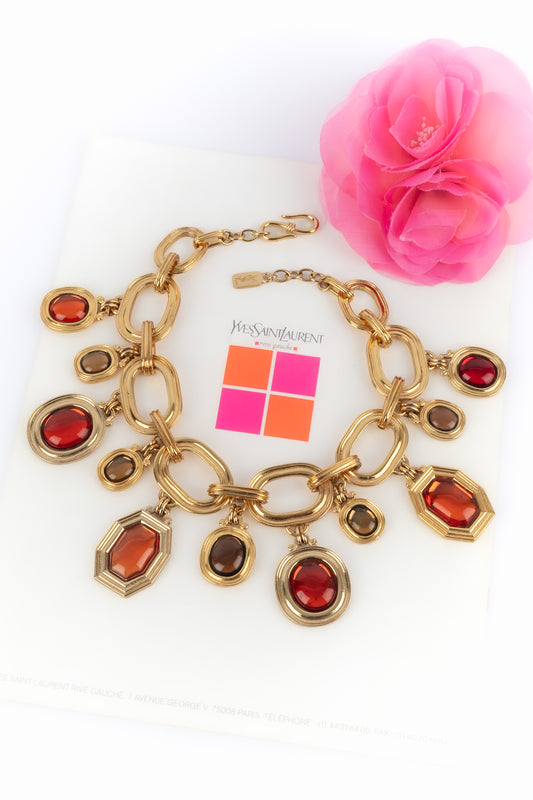 Collier Yves Saint Laurent 1980's