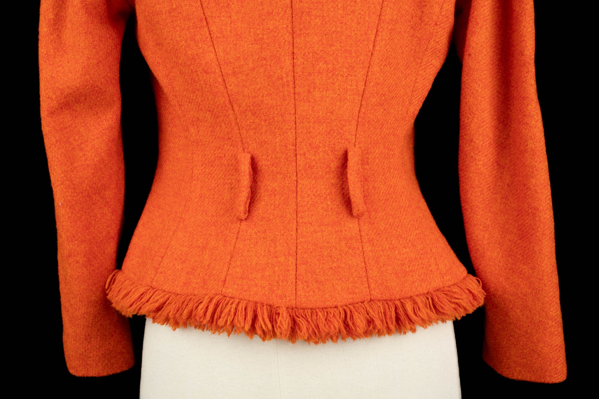 Veste orange Dior Automne 1998