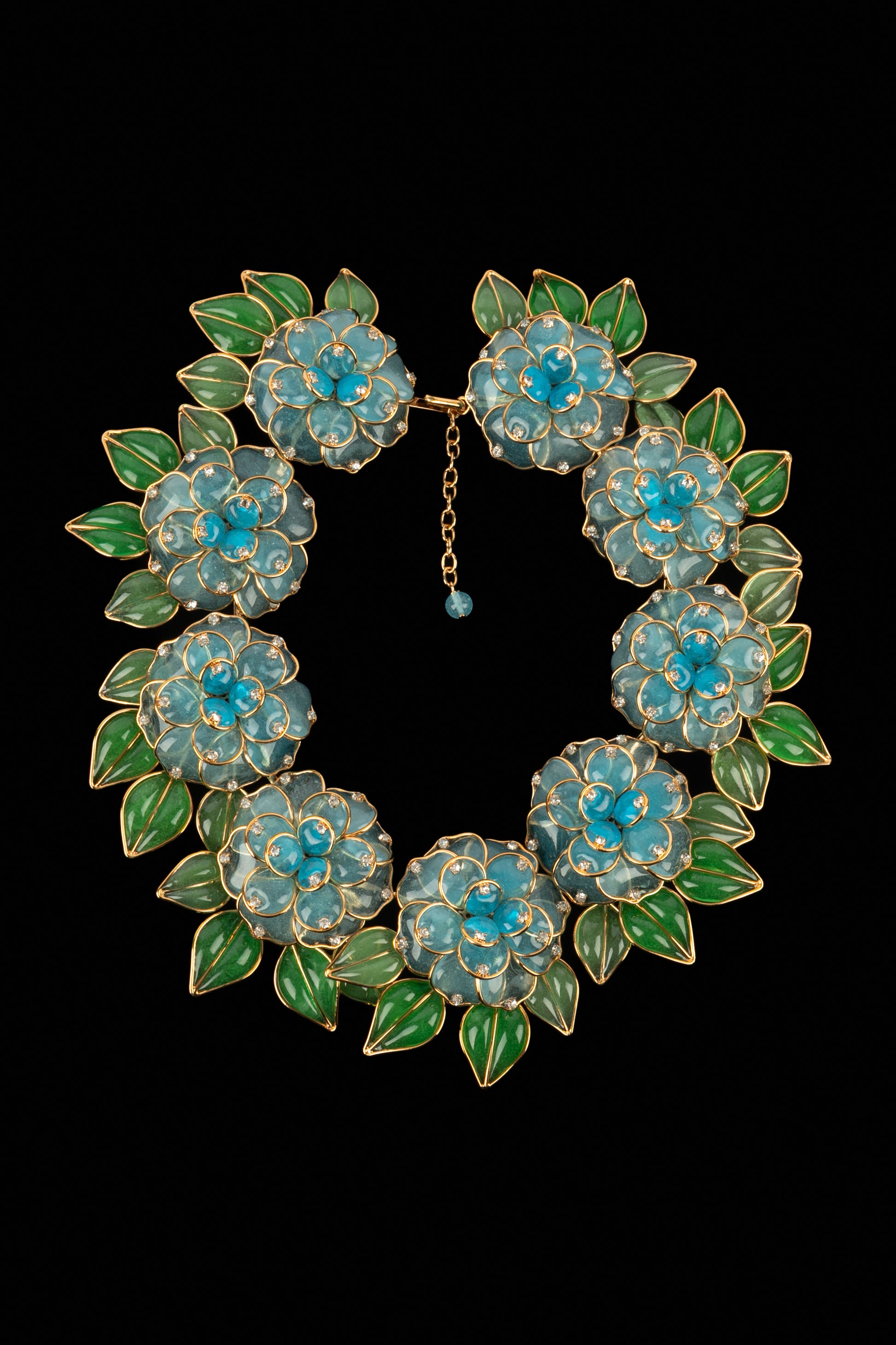 Collier fleurs Augustine