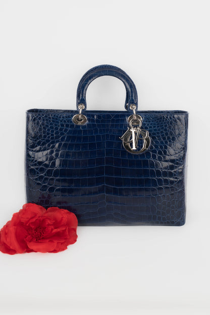 Sac Lady Dior en crocodile 2009