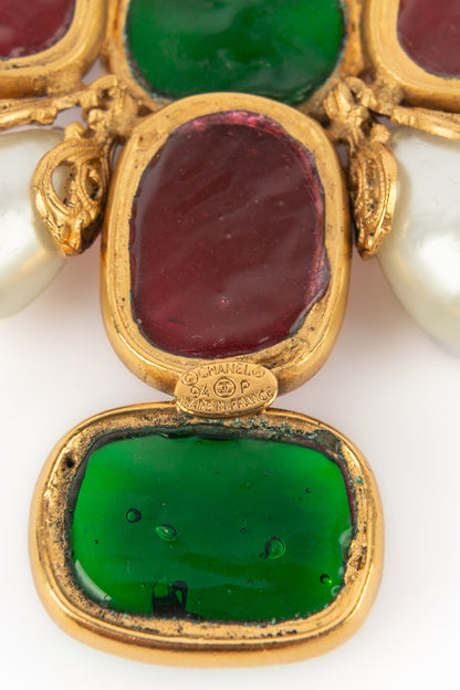 Collier croix Chanel 1994