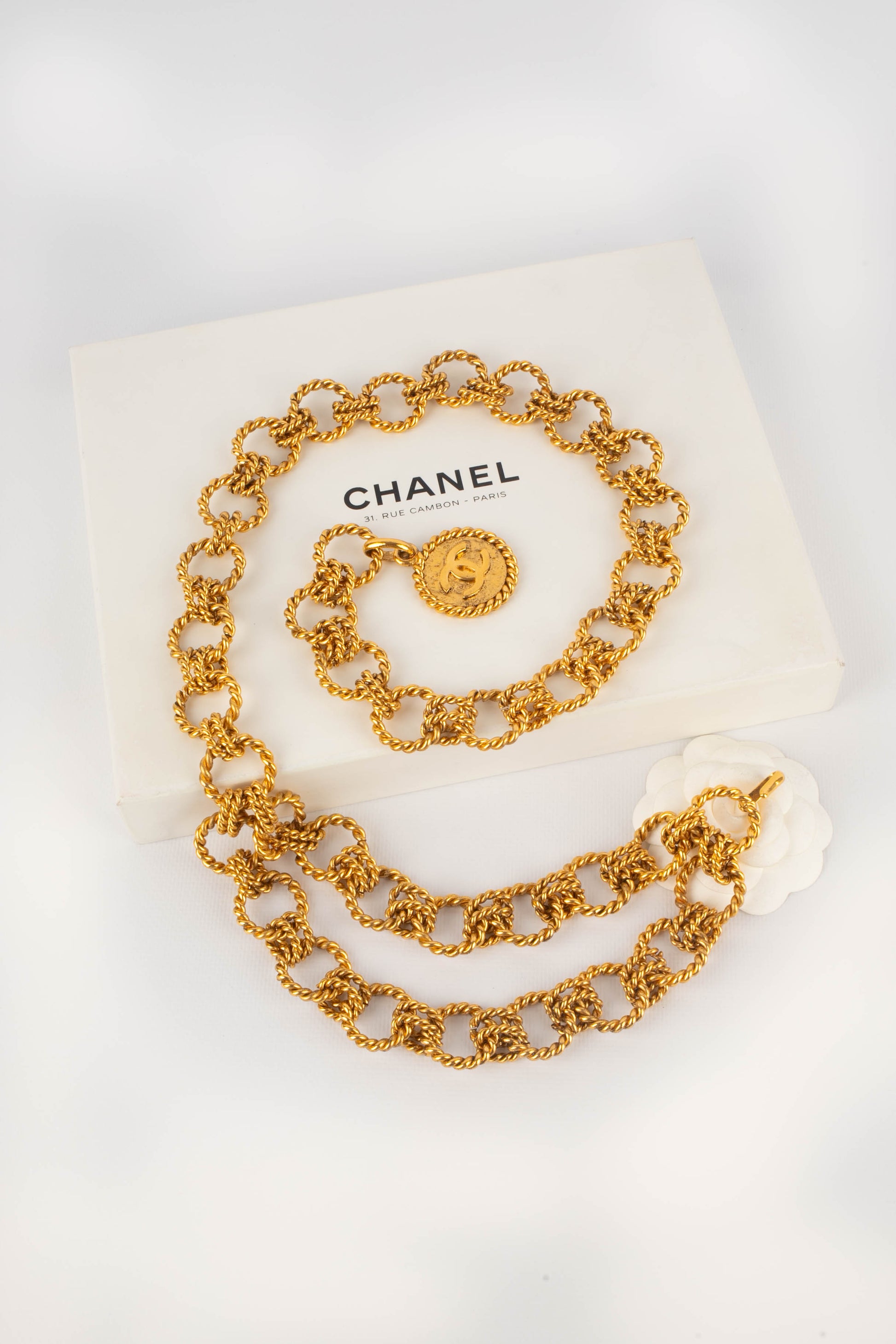 Ceinture chaine Chanel