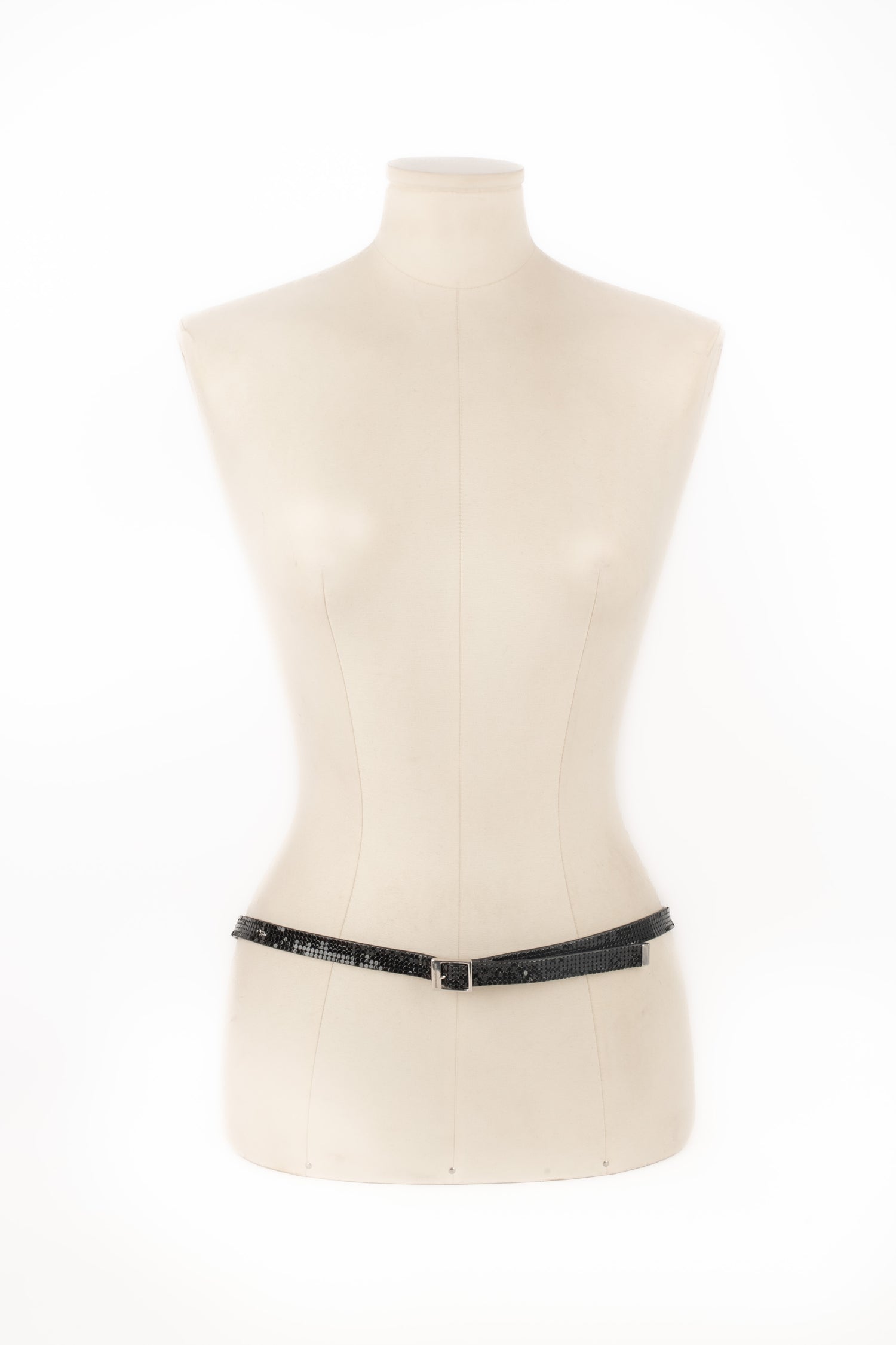 Ceinture noire Paco Rabanne