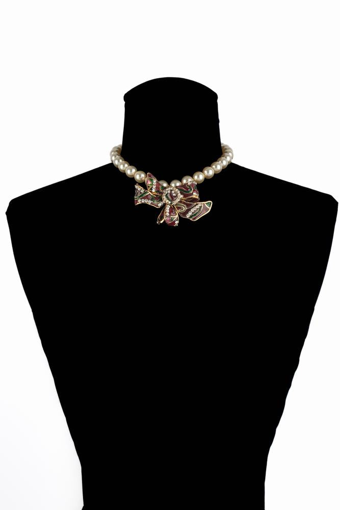 Parure "Noeud" Chanel 1980's