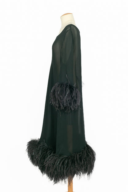 Robe en soie vintage