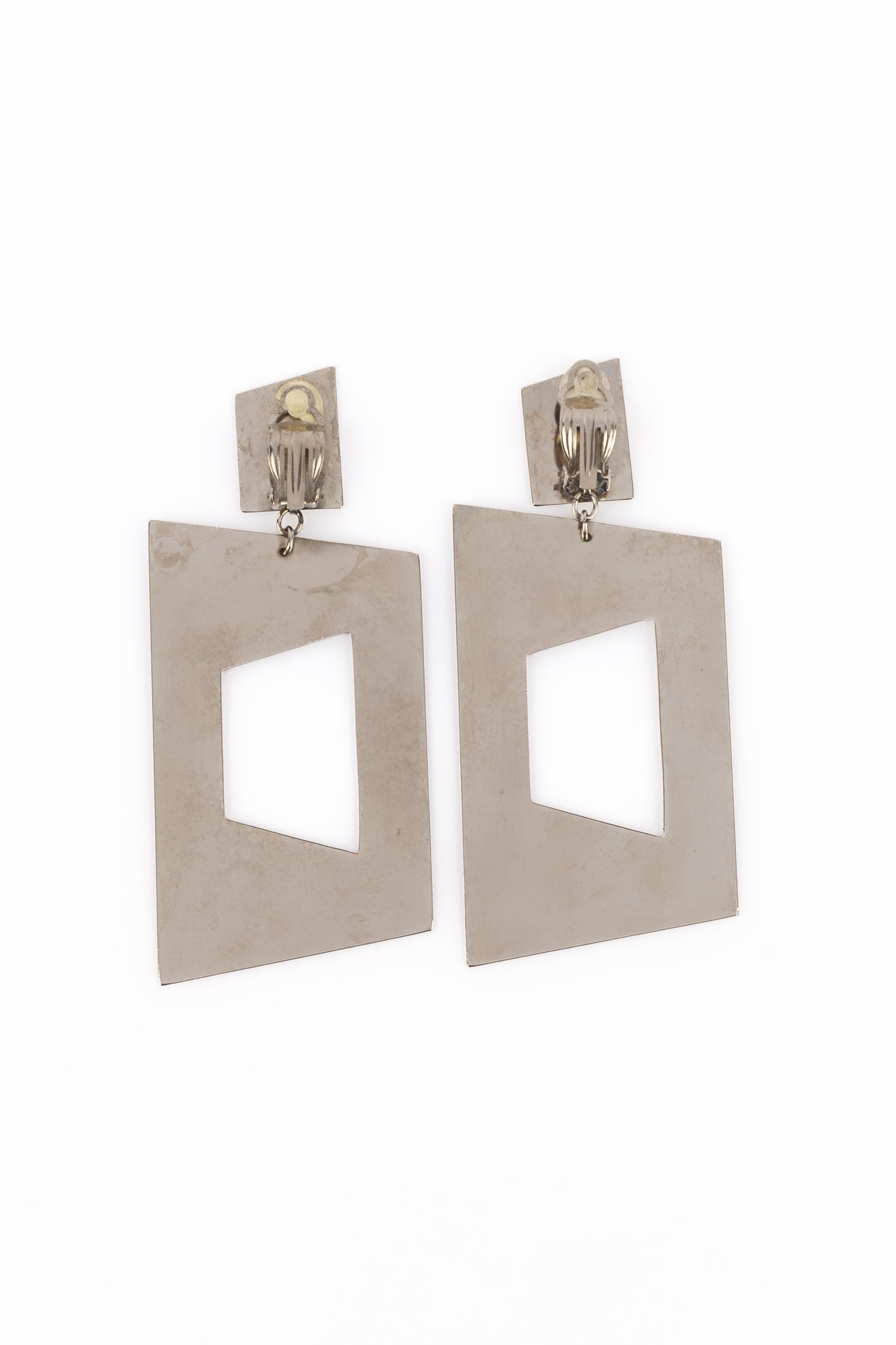 Boucles d'oreilles Paco Rabanne Eté 1991