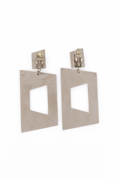 Boucles d'oreilles Paco Rabanne Eté 1991