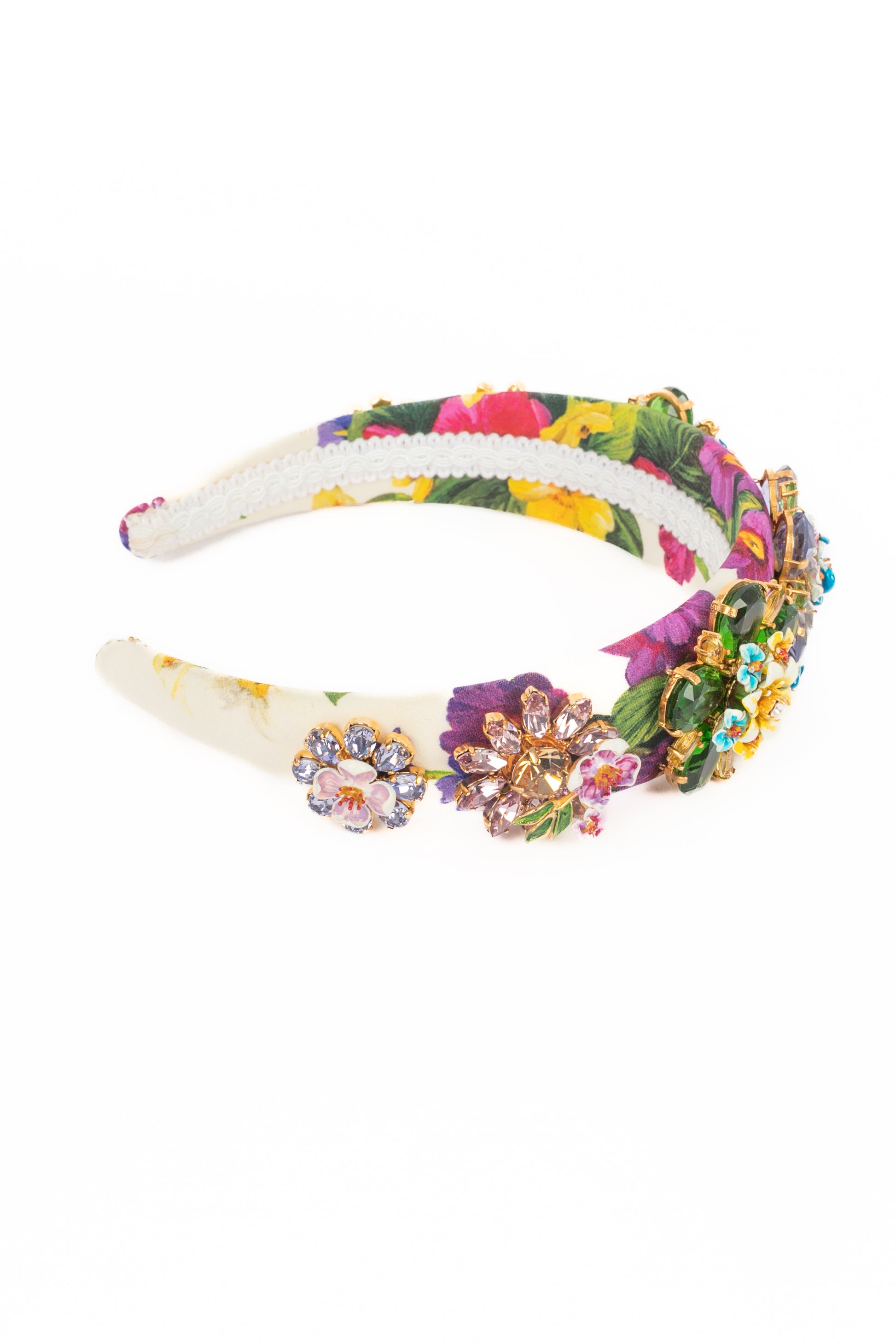 Serre-tête fleuri Dolce&Gabbana