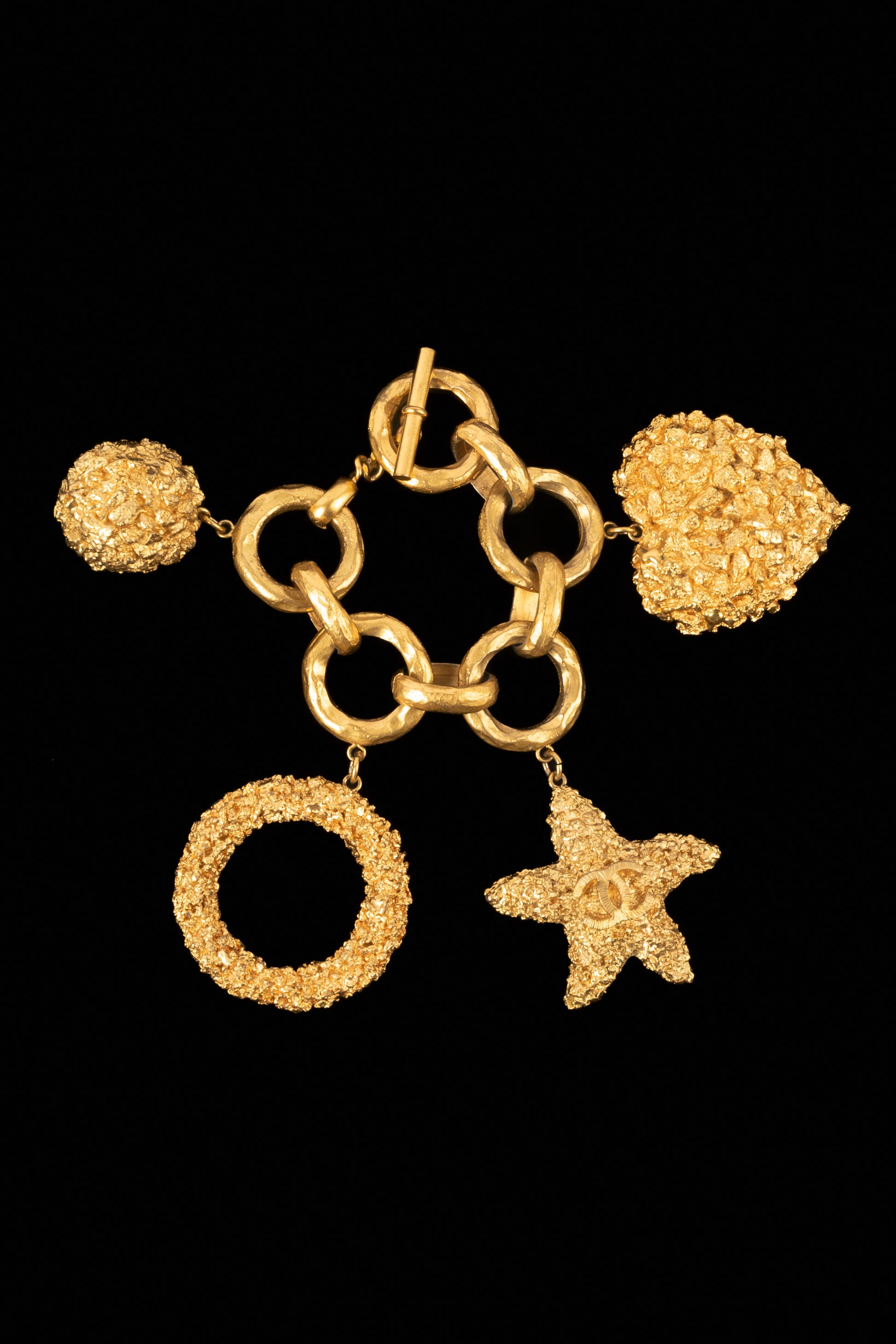Bracelet breloques Chanel Croisière 1993