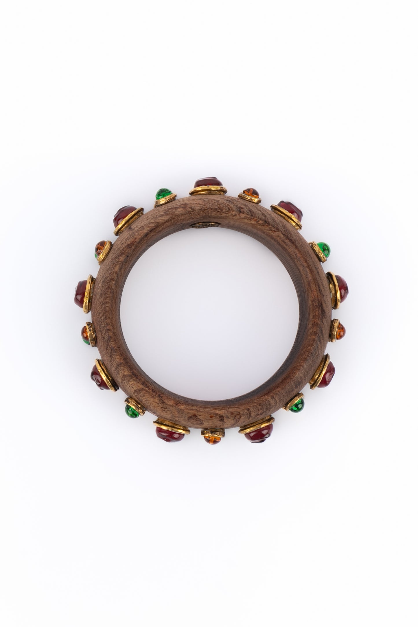Bracelet en bois Chanel 1985