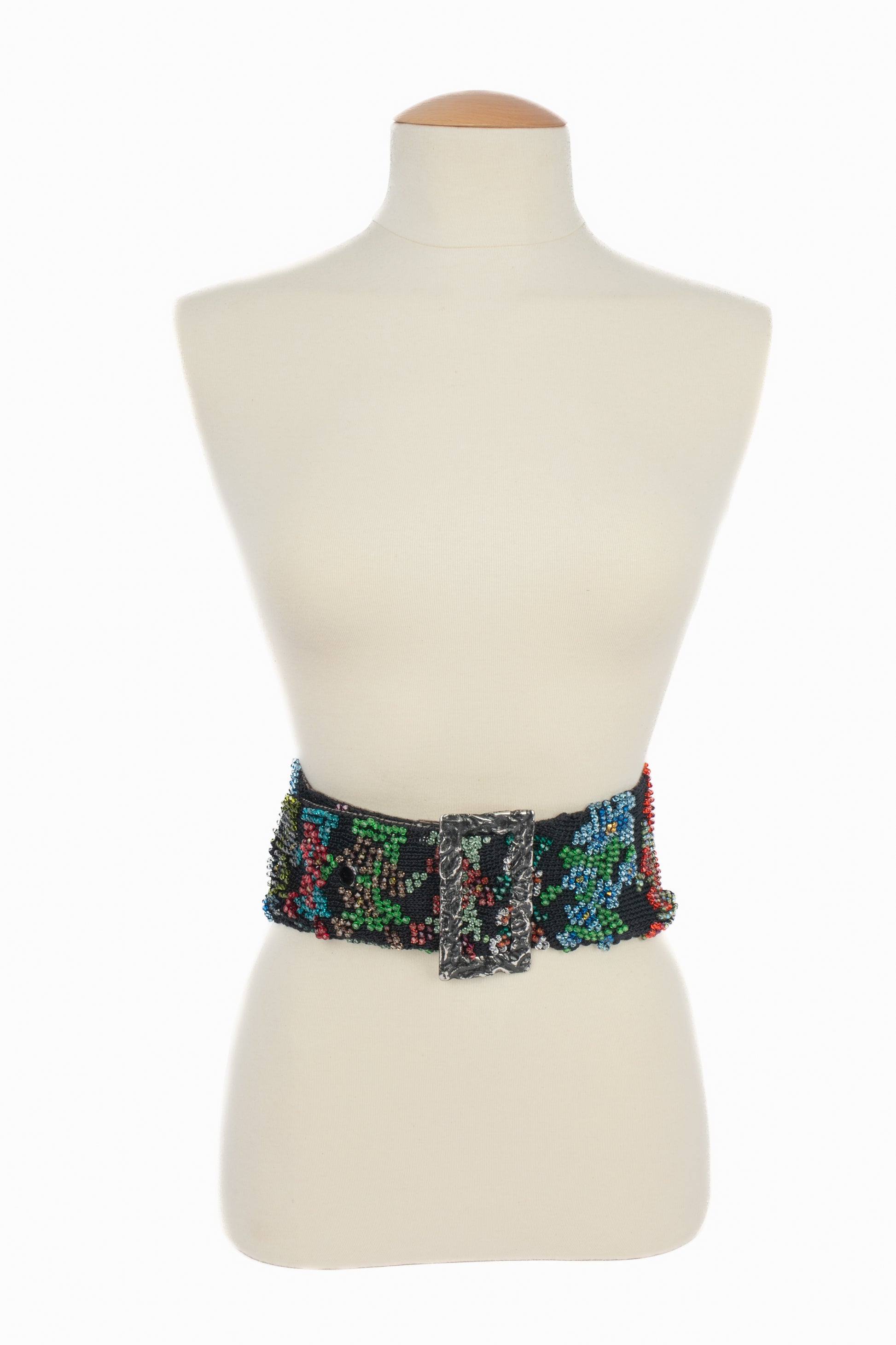 Ceinture vintage strassée