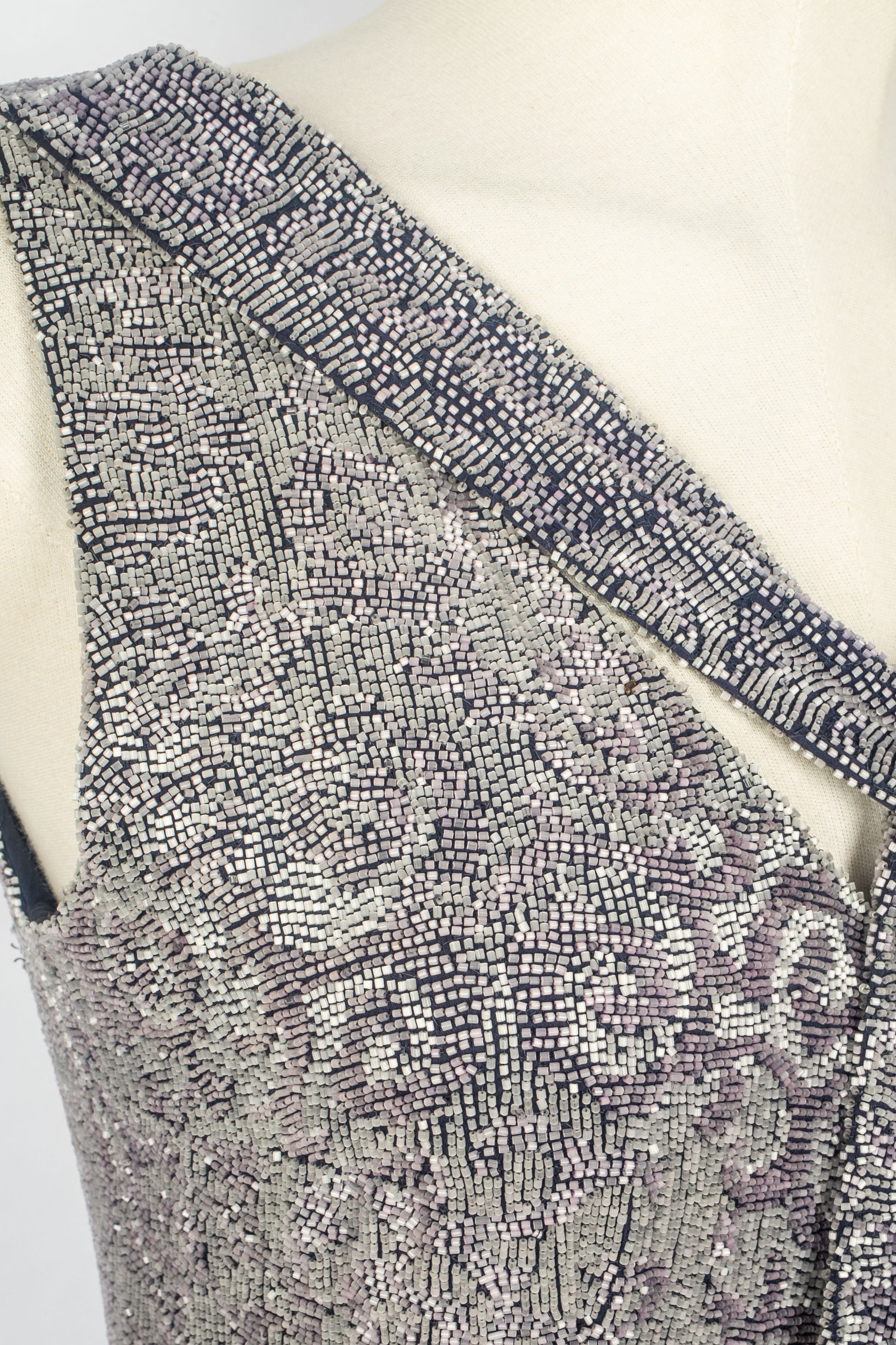 Robe perlée Guy Laroche Haute Couture