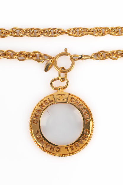 Collier loupe Chanel 1980's