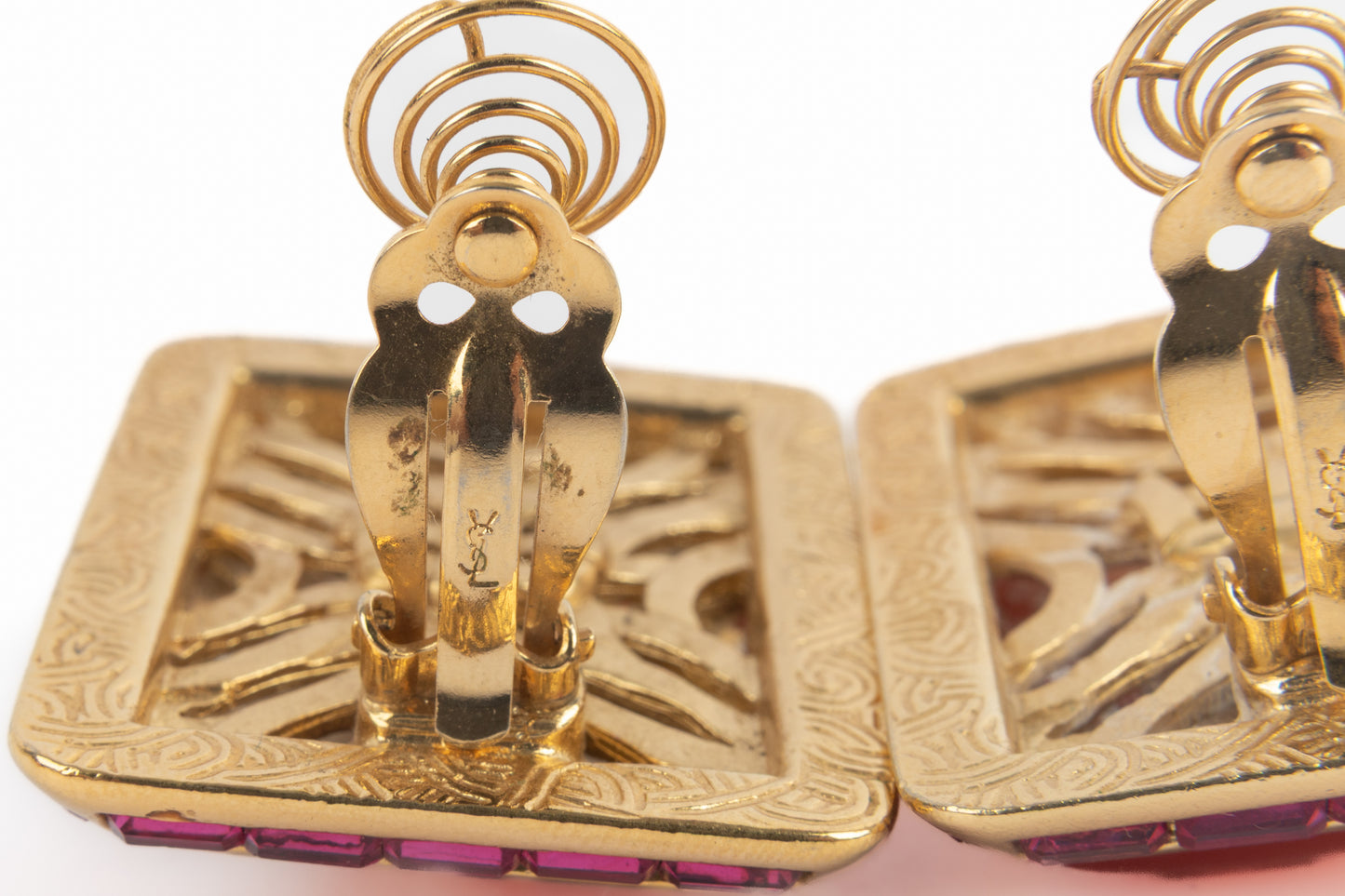 Boucles d'oreilles Yves Saint Laurent