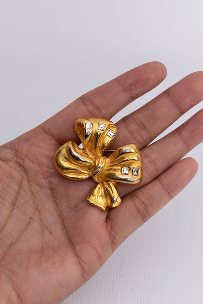 Broche noeud Lanvin