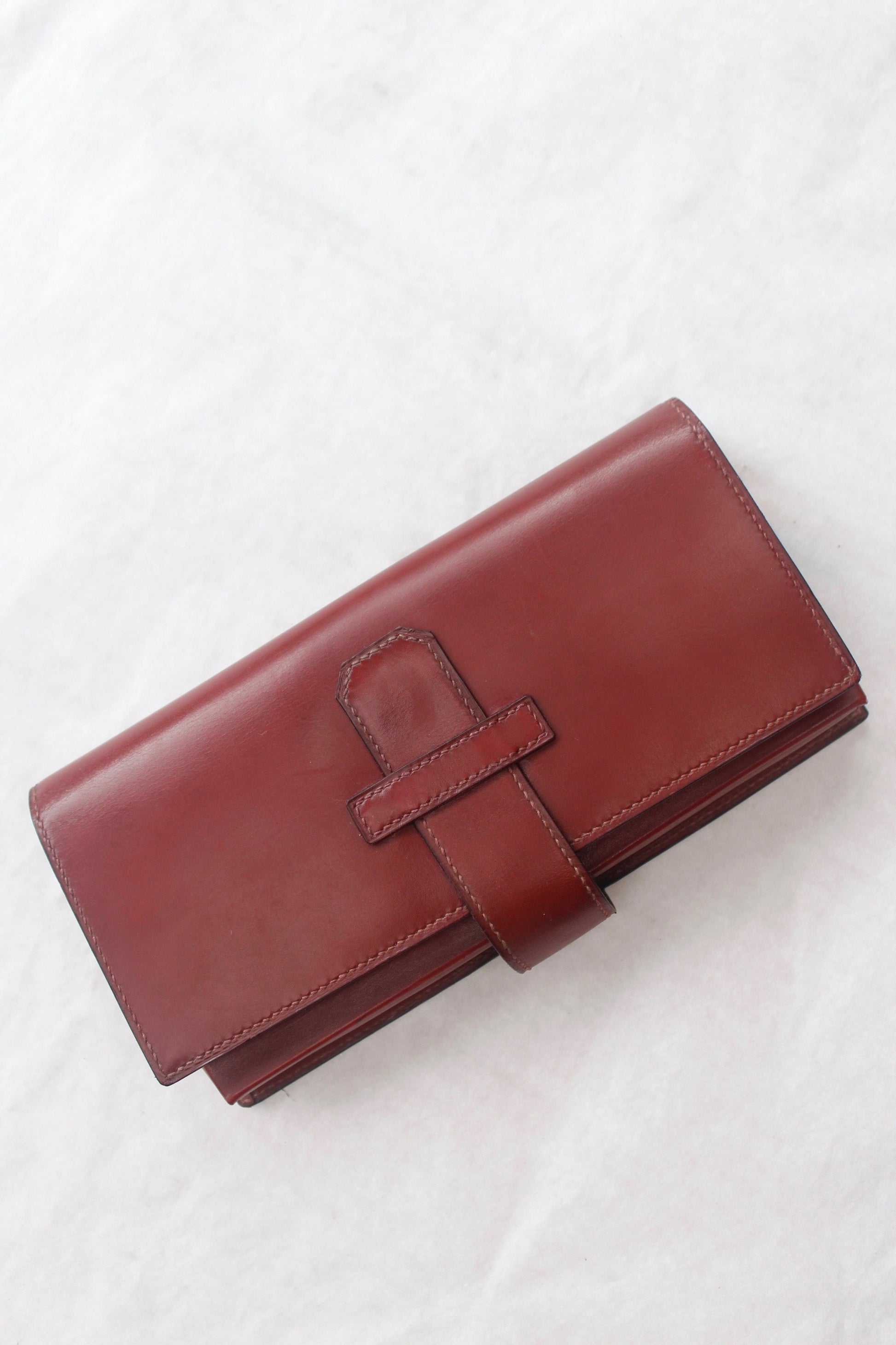 Etui à cartes en cuir Hermès