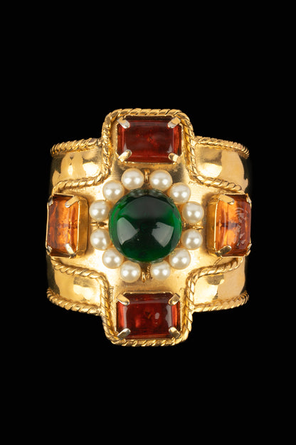 Bracelet croix Chanel 1990's