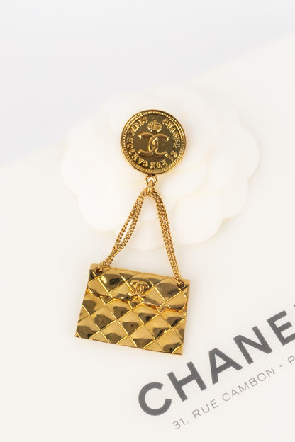 broche "sac" Chanel