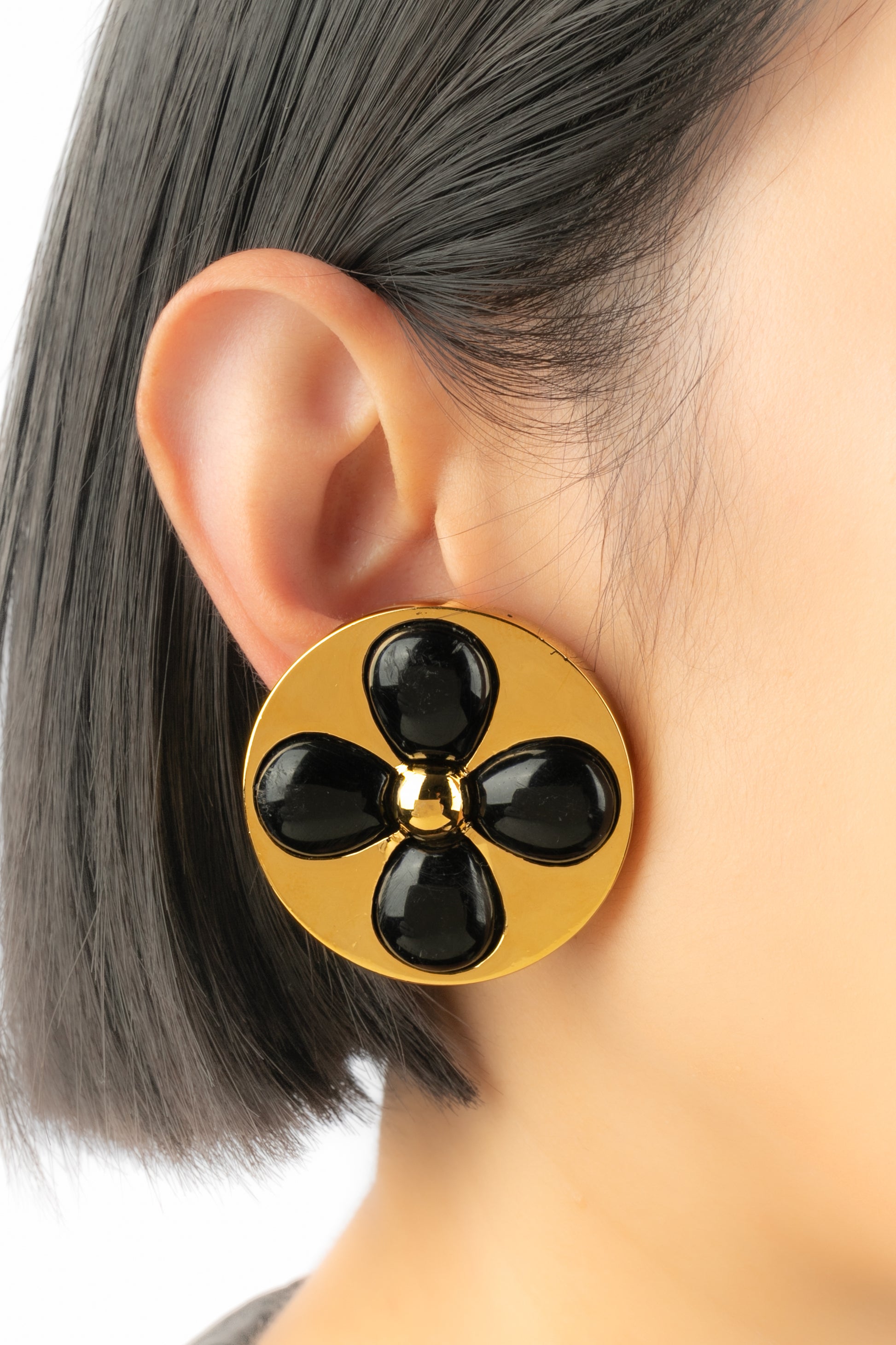 Boucles d'oreilles Chanel 1990's