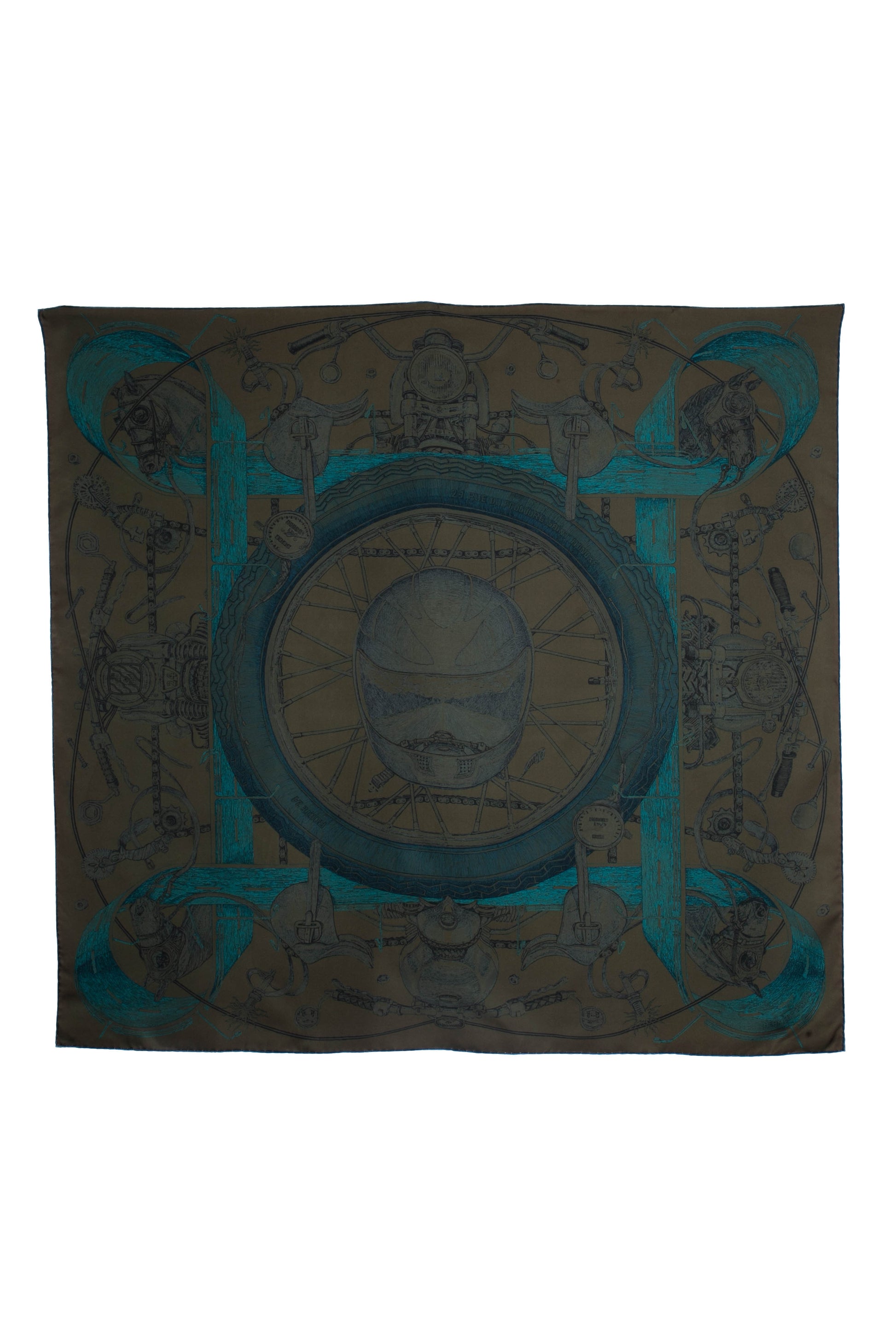 Foulard / Carré "Route 24" Hermès