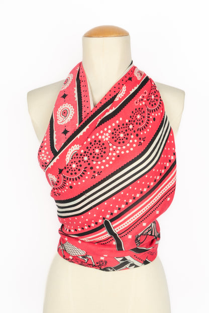 Foulard "Couvertures et tenues du jour" Hermès