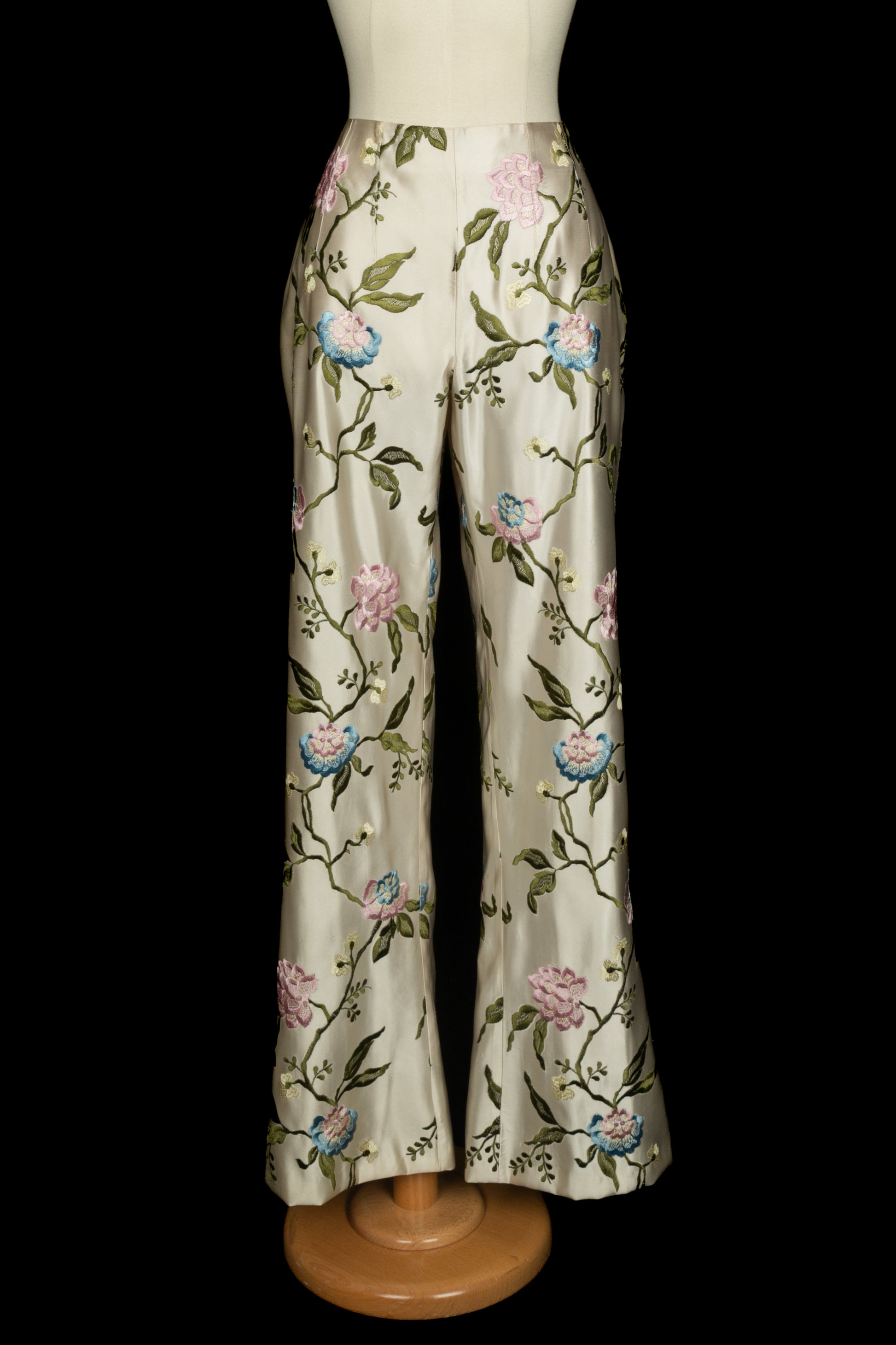 Pantalon fleuri Giorgio Armani