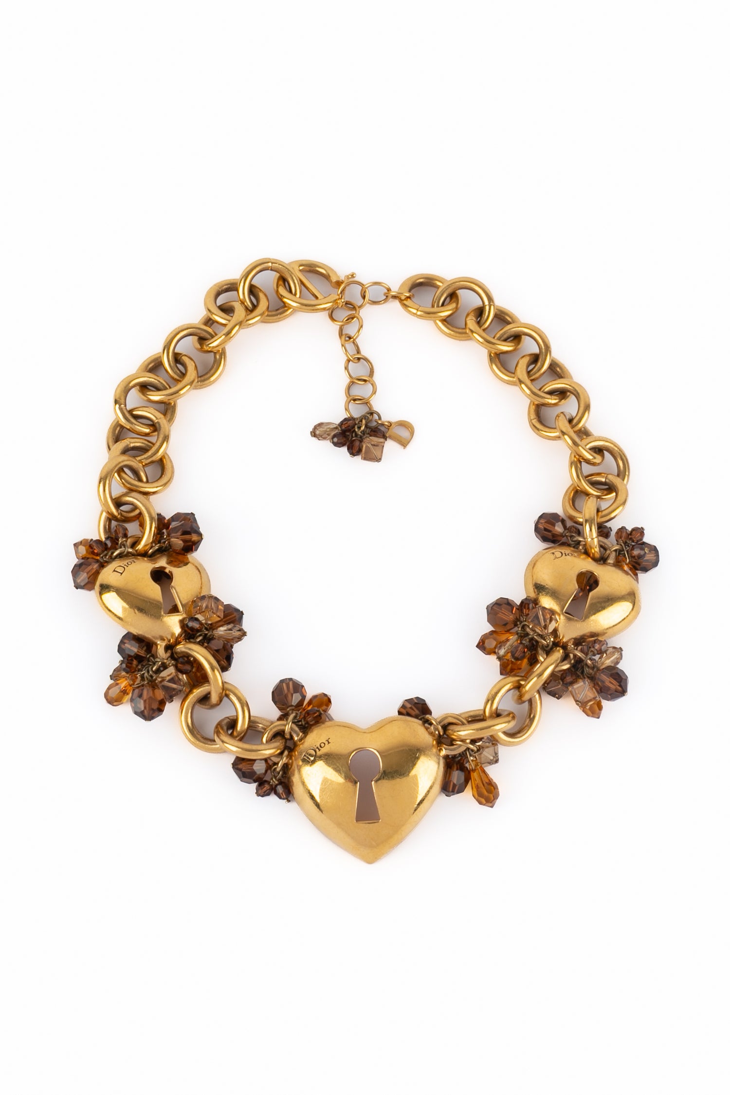 Collier "coeurs" Christian Dior