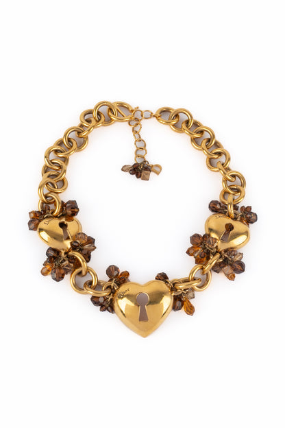 Collier "coeurs" Christian Dior