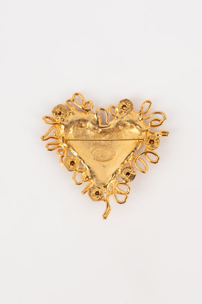 Broche coeur Christian Lacroix 