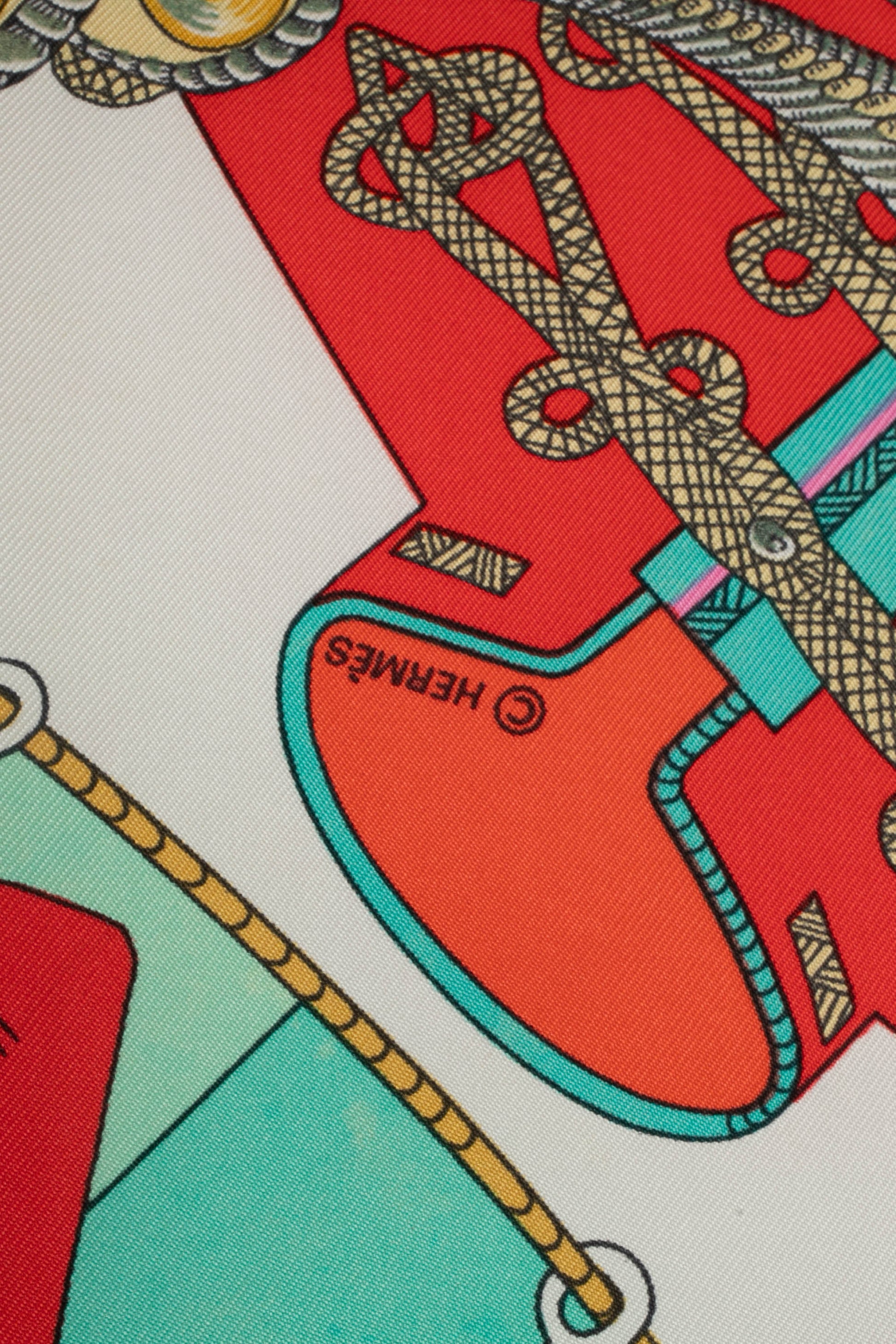 Foulard / carré Hermès "Circus"