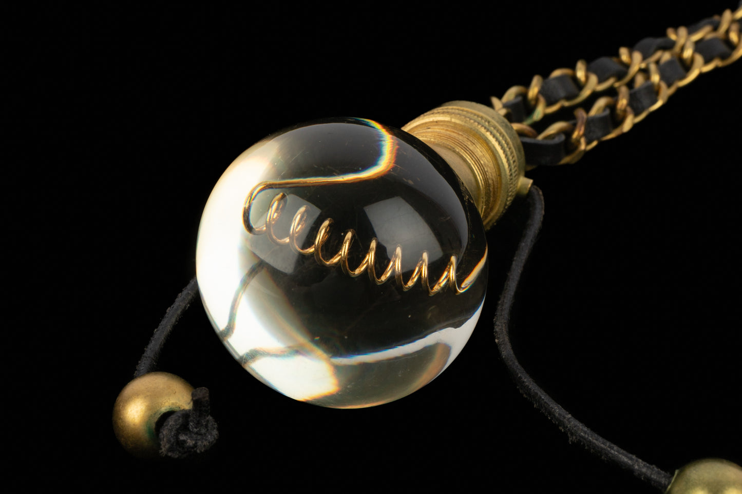 Collier "Ampoule" Chanel Eté 1994
