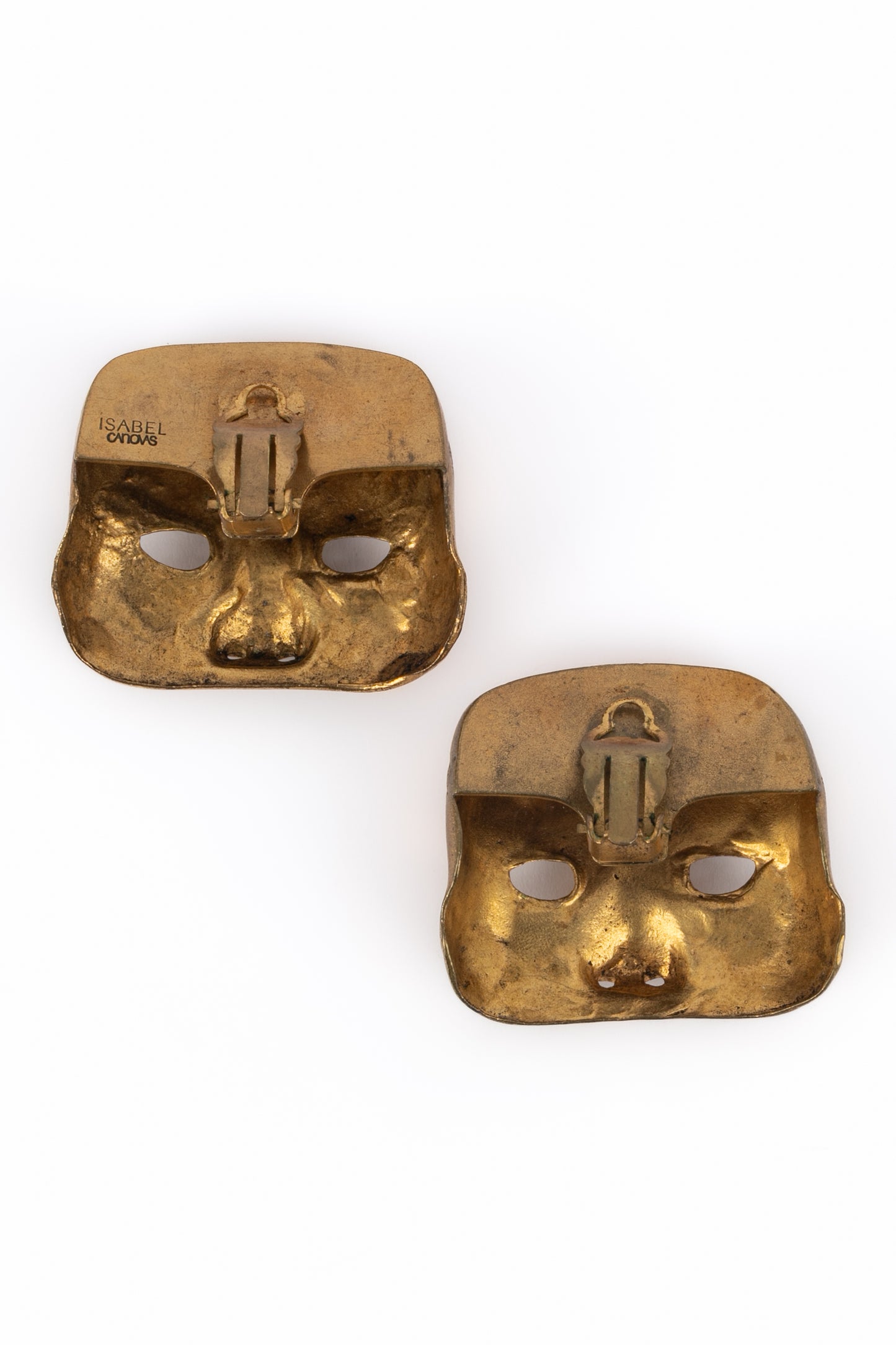 Boucles d'oreilles masques Isabel Canovas