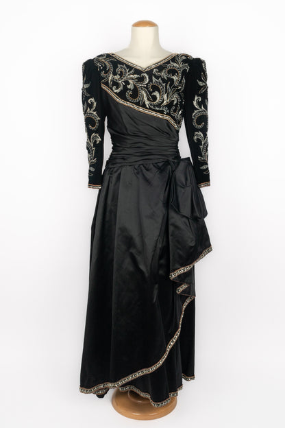 Robe Balmain Haute Couture Automne-Hiver 1984