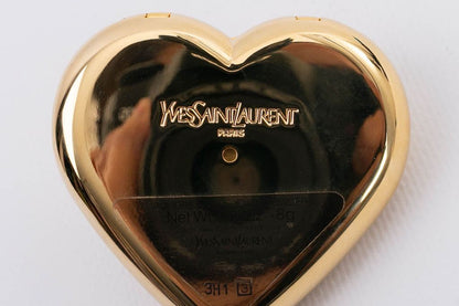 Poudrier coeur Yves Saint Laurent