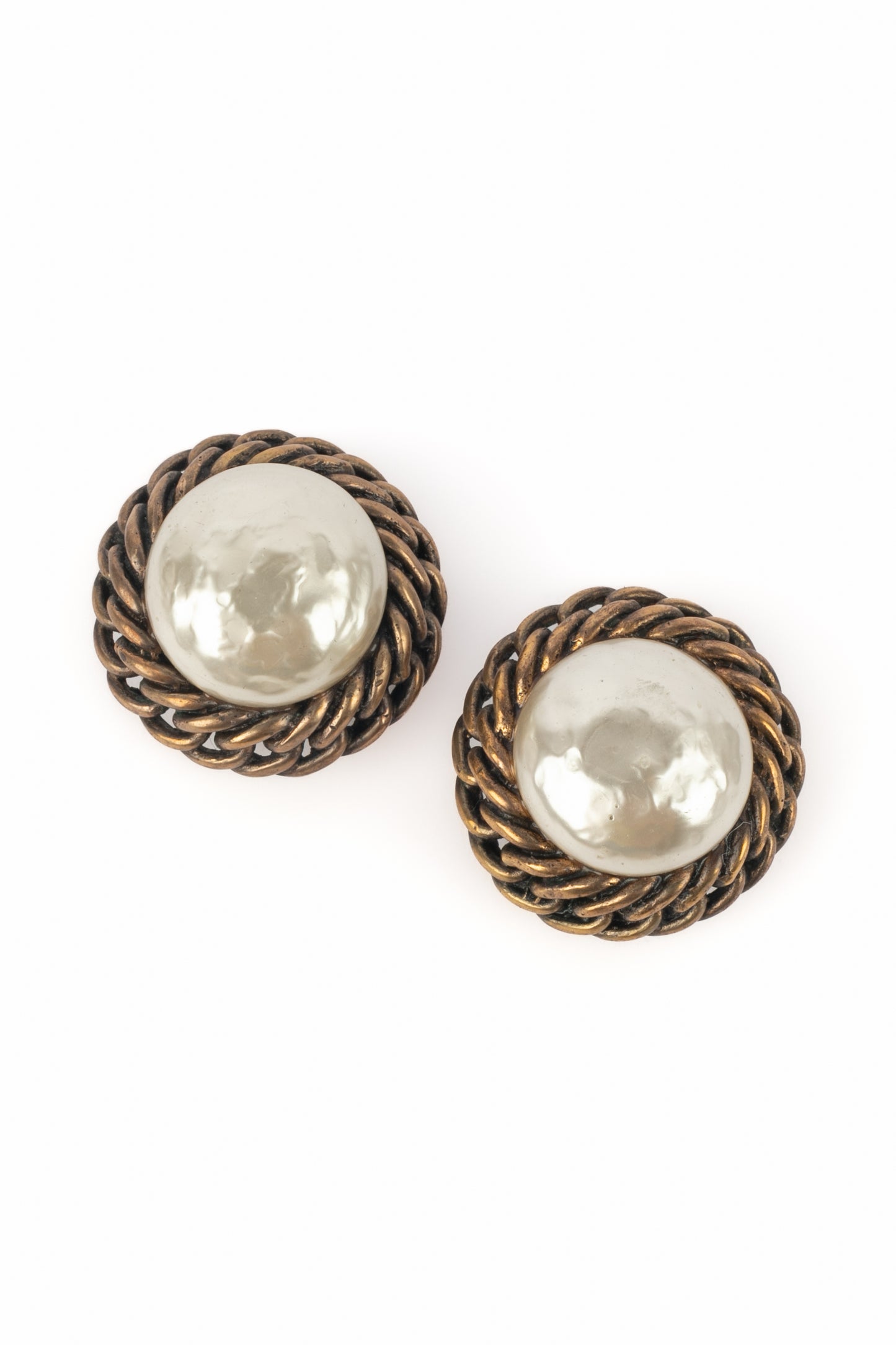 Boucles d'oreilles Chanel Haute Couture