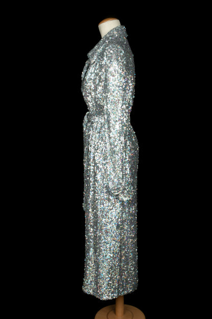 Manteau à paillettes Dries Van Noten Automne 2022