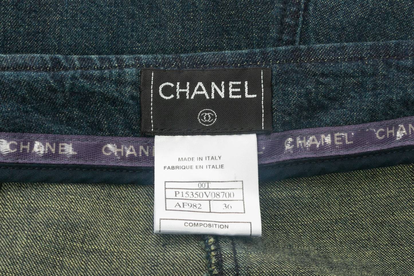 Pantalon jean Chanel 2000