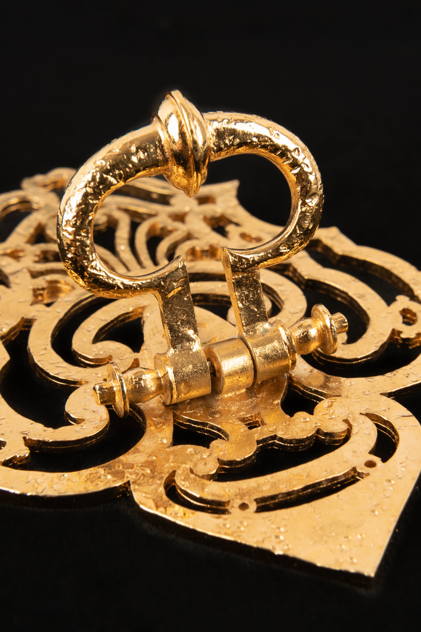 Broche heurtoir Chanel Haute Couture 1988-1990